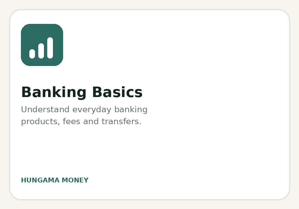 Banking Basics