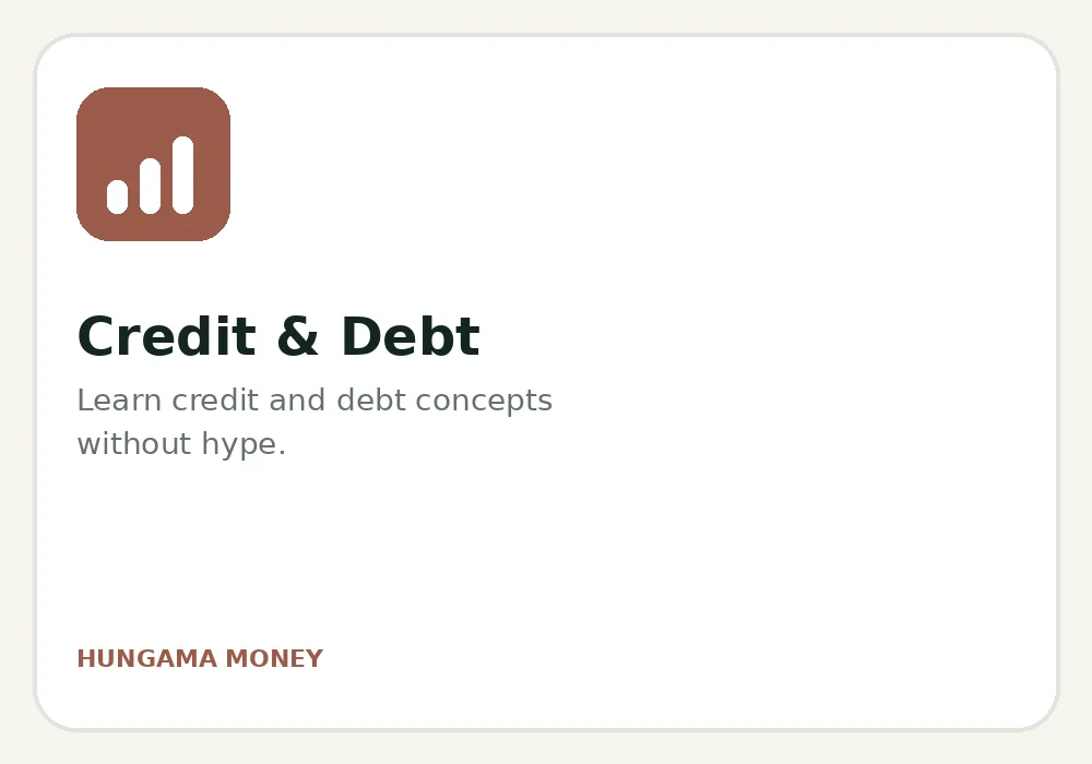 Credit & Debt