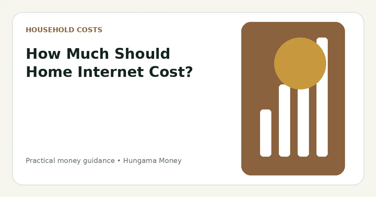 How Much Should Home Internet Cost?