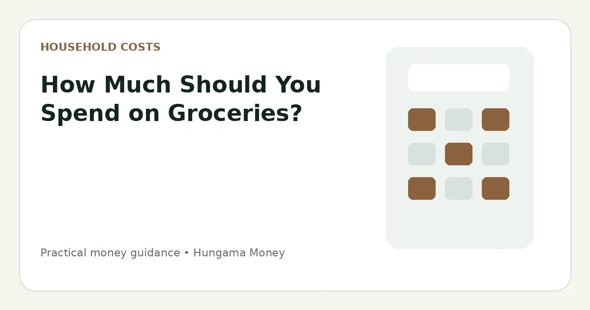How Much Should You Spend on Groceries?