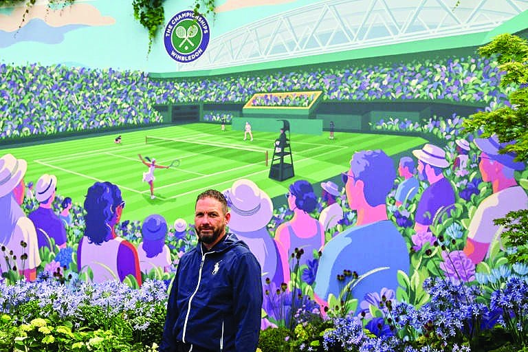 Behind Wimbledon's floral magic