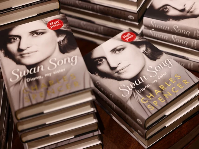 copies of princess diana s brother charles spencer s book swan song diana my sister are displayed at waterstones bookshop in london britain september 22 2026 photo reuters
