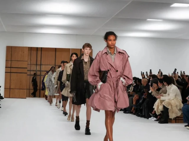 burberry closed london fashion week with a collection from creative director daniel lee photo bbc